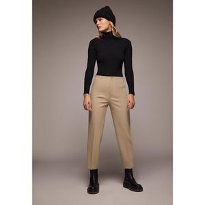 ZARA MODERN HIGH RISE PANTS